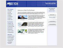 Tablet Screenshot of medtoxnw.com